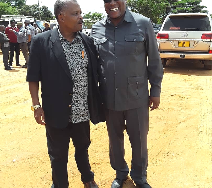 MWENYEKITI WA MUET AKIWA NA WAZIRI WA HABARI NA MICHEZO DKT MOSSES MNAUYE